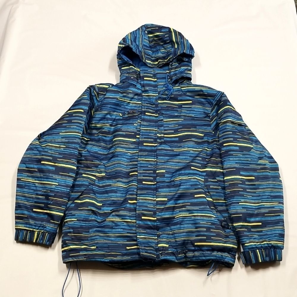Athletic Works Jacket Men's Medium Winter Ski Full Zip Outdoors Vibrant Look